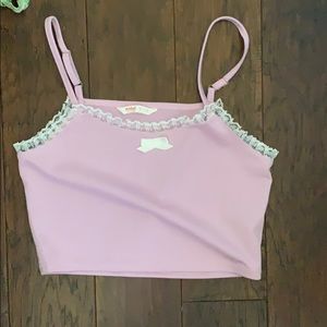 Cute pink crop top💘